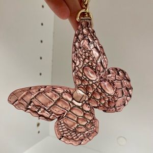 Brahmin Dusty Pink butterfly charm